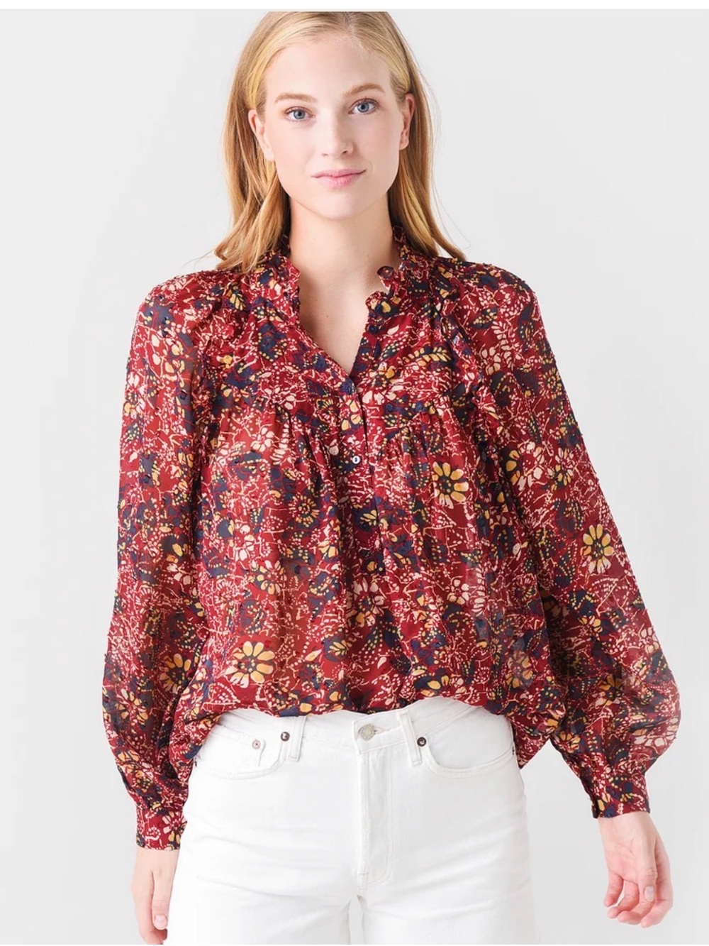Ba&Sh floral long sleeve